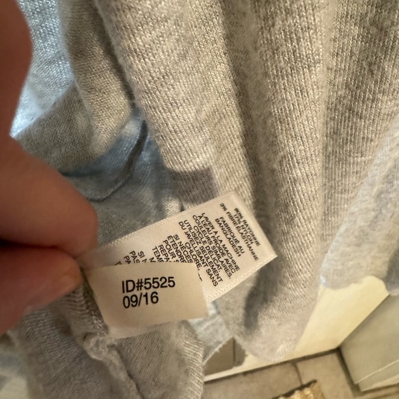 Express Grey Open Front Boho Detail Seam Flowing Cardigan• Medium - Picture 6 of 7